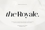 The Royale, a Serif Font by AnayaStudio (Thumbnail 1 of 12)