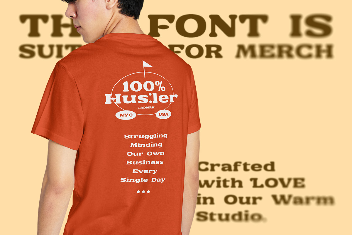 Mireyle Display Font, a Sans Serif Font by Letterhend Studio (Photo 4 of 9)