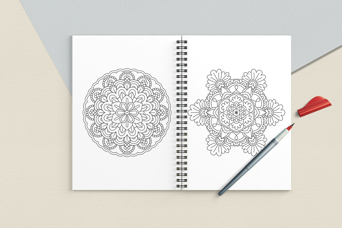 Mandala Coloring Book, a Graphic by MISTstudioDesign (Photo 6 of 8)