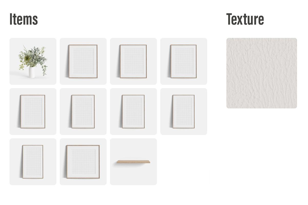 Mini Fame Mockup Creator 3, a Print Template by Ceacle Mockup (Photo 2 of 3)