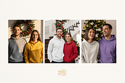 Couple Hoodie JPG Mockup Pack 400, a Hoody Mockup by KennedyStudio (Thumbnail 6 of 14)