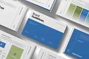 Brand Guidelines Template Landscape, a Brochure Template by DesignCrest (Thumbnail 12 of 15)