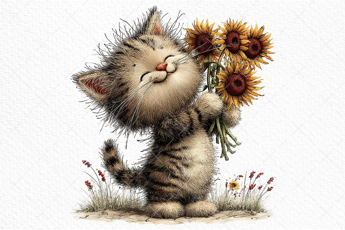 Whimsical Summer Animals Clipart, an Illustration by Craft Nest (Photo 9 of 11)