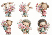 whimsical spring Animals clipart, an Illustration by Designworld (Thumbnail 4 of 7)