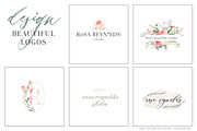 RoSA - Floral Clipart, an Illustration by The Autumn Rabbit Ltd (Thumbnail 8 of 14)