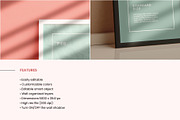 Vertical Frame Mockup - 02 PSD files, a Print Template by TandemStock (Thumbnail 2 of 4)