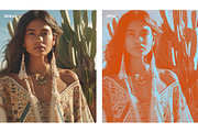 Duotone Photo Effect Template, a Layer Style Add-On by DesignerCandies (Thumbnail 2 of 7)