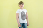 100 Kid's T-Shirt Mock-Up 2018 #22, a Shirt Mockup by Freeman Studio (Thumbnail 38 of 107)
