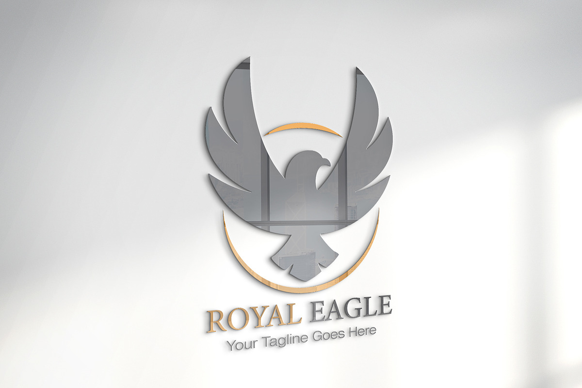 Royal Eagle Logo Template, a Branding & Logo Template by YUDesignStore (Photo 3 of 8)