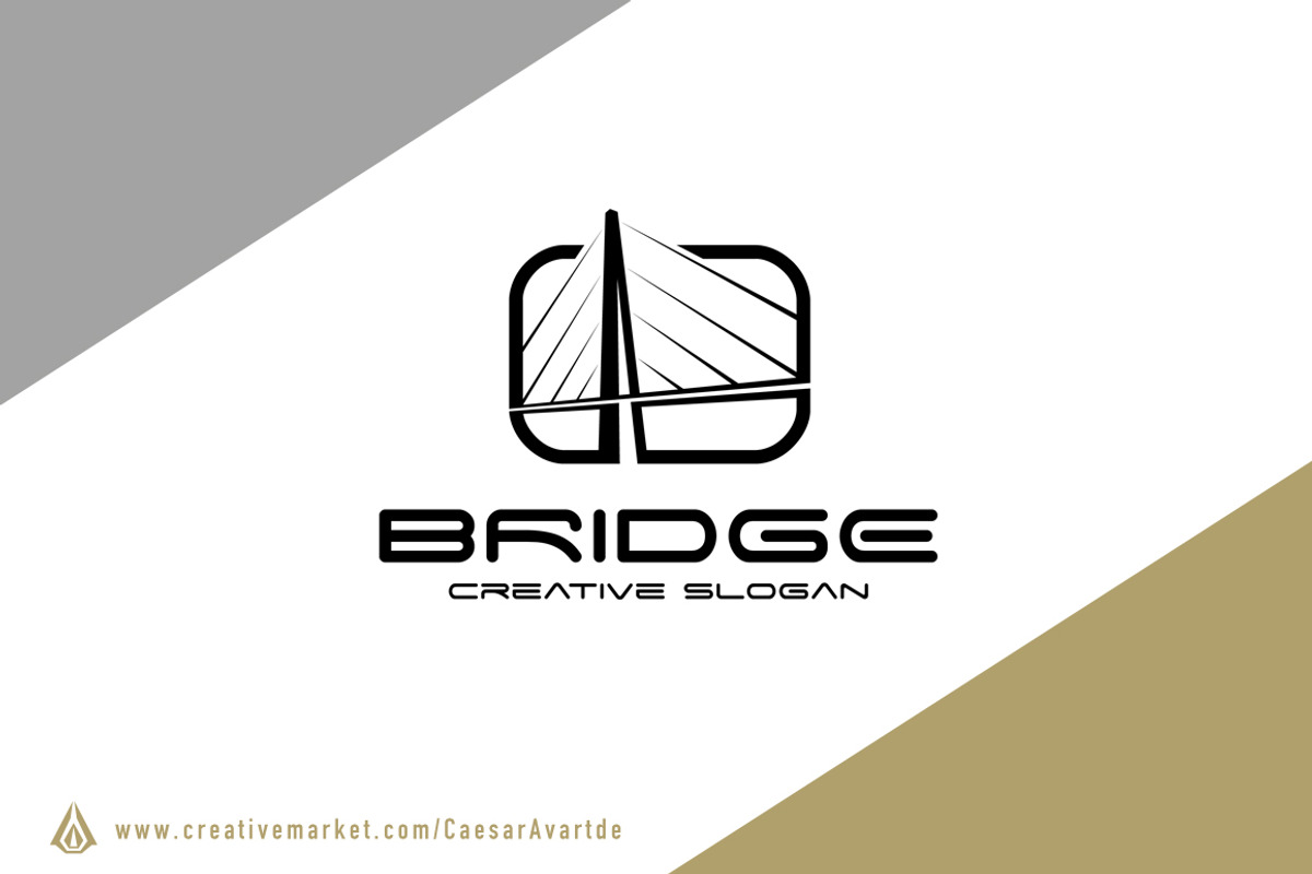 Bridge Logo Template, a Branding & Logo Template by Avartde Creative (Photo 2 of 2)