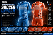 Soccer Kit Short Round Mockup 4 View, a Shirt Mockup by Mockup Power (Thumbnail 4 of 4)