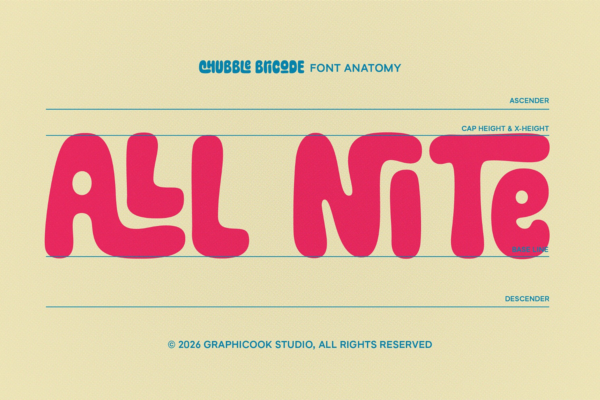 Chubble Bricode, a Sans Serif Font by graphicook (Photo 5 of 10)