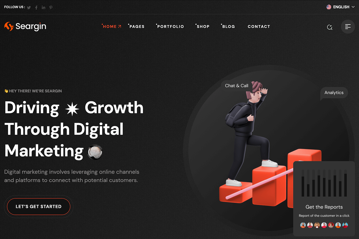 Business Consulting WP Theme, a WordPress Template by UInstrument (Photo 5 of 6)
