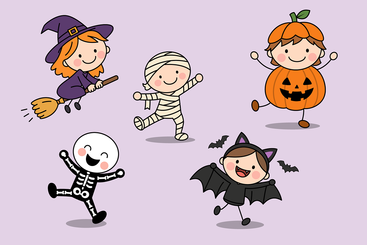 Halloween Characters Collection, a Seasonal Illustration by Artpon Illustration (Photo 3 of 3)