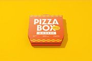 Pizza Box Mockup, a Cups & Container Mockup by Rahardi Creative (Thumbnail 2 of 4)