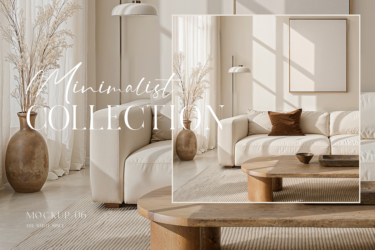 Minimalist Mockup Bundle Collection, a Household Mockup by The White Space Co. (Photo 7 of 9)