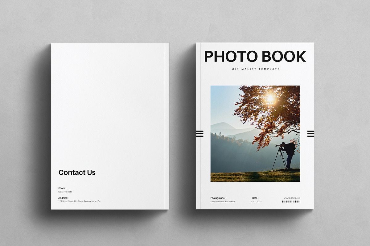 Photo Book Template, a Brochure Template by E-Type (Photo 7 of 7)