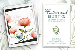 Procreate Watercolor Botanical Kit