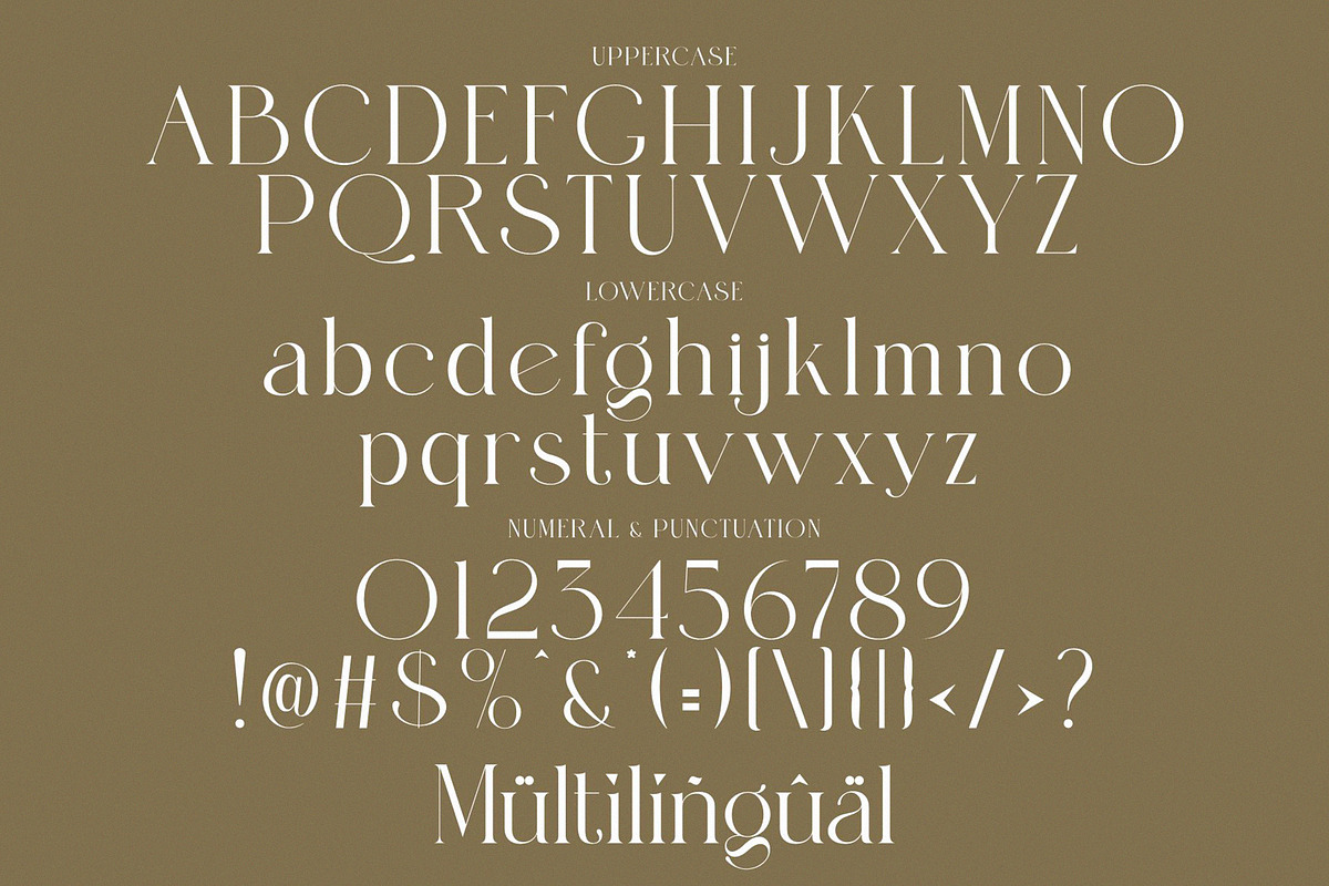 Mangro Elegant Serif Typeface, a Serif Font by Alfinart (Photo 6 of 7)