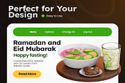 3D Ramadan and Eid Mubarak, an Object 3D Model by Creative Perspective (Thumbnail 4 of 6)