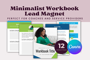 Canva Minimalist Workbook Template