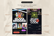 Fitness Digital Business Card, a Marketing Template by Creatif Foundry (Thumbnail 3 of 6)