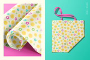 Cute Kawaii Smiley Faces and Flowers, a Pattern Graphic by Rxmi Studio (Thumbnail 2 of 3)