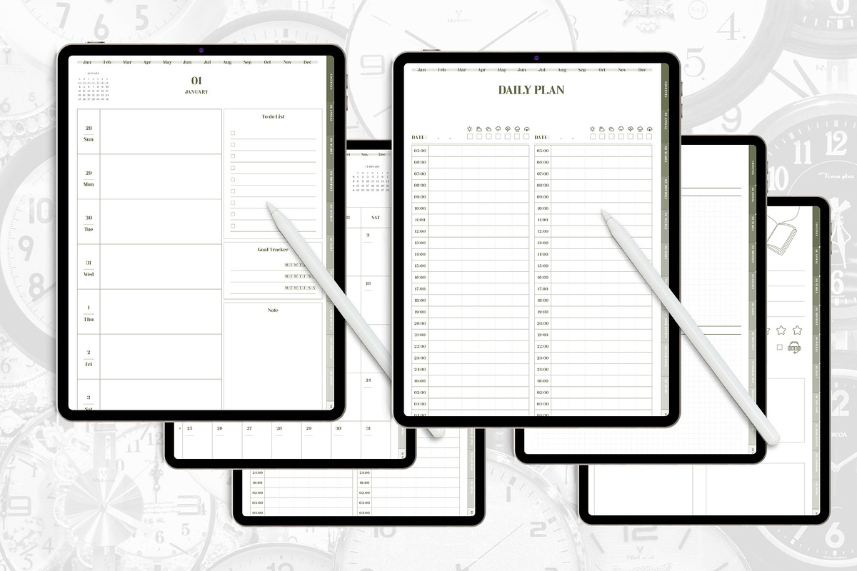 2026 digital planner diary preview 3
