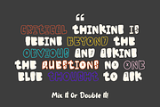 Funky Hollow, a Sans Serif Font by Dm Studio (Thumbnail 2 of 11)