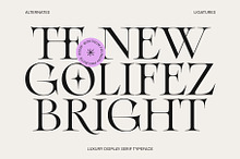 Golifez Bright Serif