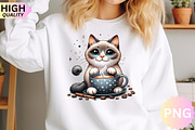 Cat And Coffee Clipart Bundle, a Graphic by crative8112 (Thumbnail 5 of 10)