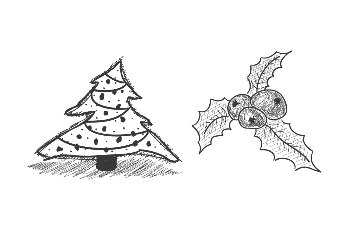 Chrismas sketches preview 2
