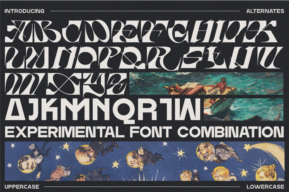 Krone - Mixed Font, a Serif Font by executypeStudio (Photo 10 of 11)