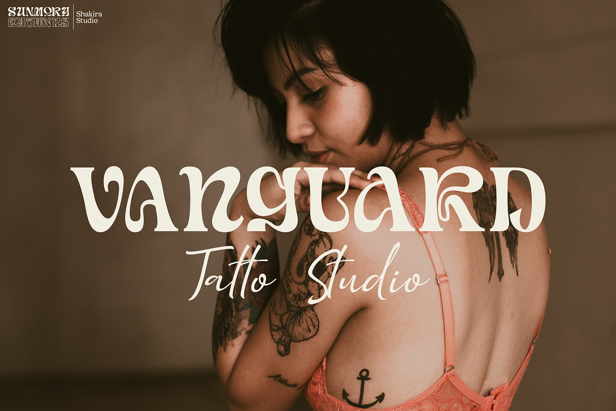 Sunmory - Serif Font, a Serif Font by Shakira Studio (Photo 3 of 13)