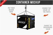 Container Mockup PSD, a Cups & Container Mockup by Bruno's Shop (Thumbnail 1 of 4)