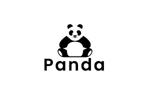 panda logo vector icon illustration, a Branding & Logo Template by Dyn Studio