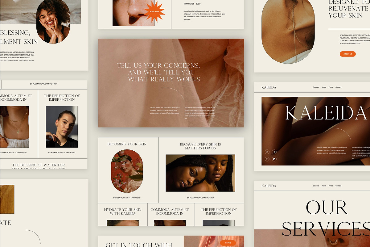 Humble | Instagram & Landing Bundles, a Landing Page Template by Skolastika Phoebe (Photo 3 of 8)