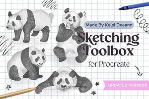 Sketching Toolbox for Procreate
