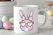 Easter Bunny Coquette PNG, an Illustration by CraftArtStudio (Thumbnail 2 of 4)