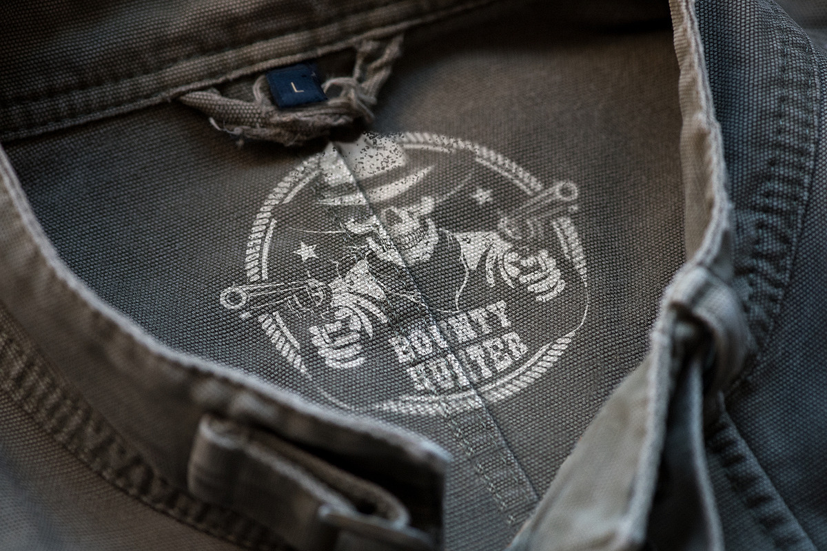 Skull Cowboy Retro Badge, a Branding & Logo Template by Agor2012 shop (Photo 5 of 7)