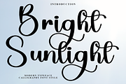 Bright Sunlight, a Handwritten Font by InermediaSTUDIO (Thumbnail 1 of 8)