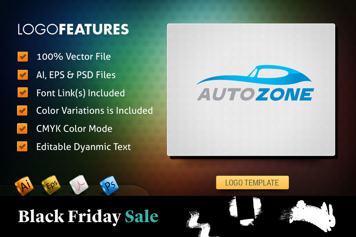 Auto Zone - Logo Template, a Branding & Logo Template by DynamikMedia (Photo 1 of 5)