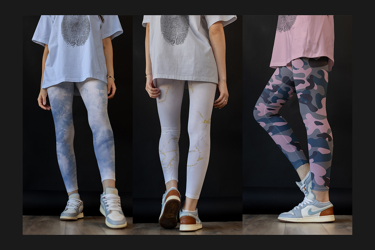 Leggings and T-Shirt Mockup, a Mockup by Freeman Studio (Photo 6 of 15)