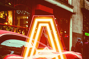 Realistic vector neon alphabet 2, an Object Graphic by popskraft (Thumbnail 3 of 7)
