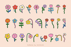 Bloom! - Retro Floral Collection