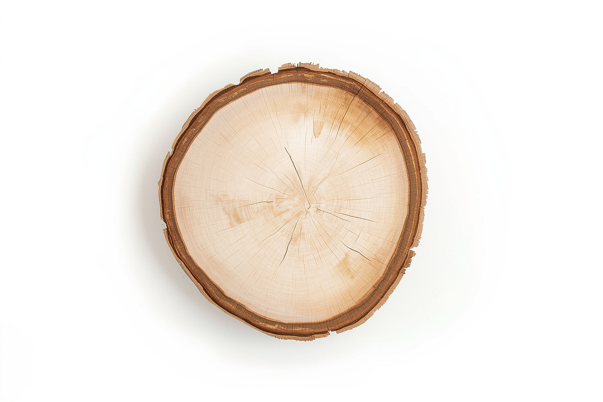 Rustic Wood Slice Vector Clipart Set, an Illustration by BIPLOB EXPERT (Photo 4 of 13)