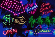 Retro Neon Font Collection, a Sans Serif Font by Wingsart Studio (Thumbnail 17 of 24)