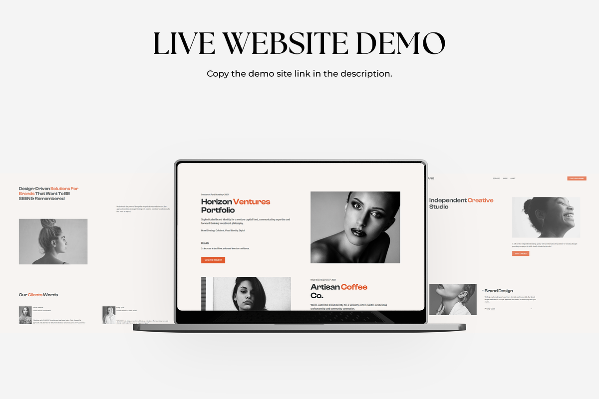 Squarespace 7.1 Website Template preview 5