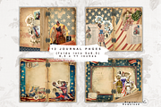 independence day junk journal, a Decorative Illustration by meribela (Thumbnail 3 of 8)
