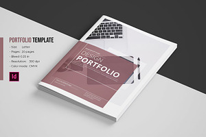 Portfolio Template, a Brochure Template by Template Shop